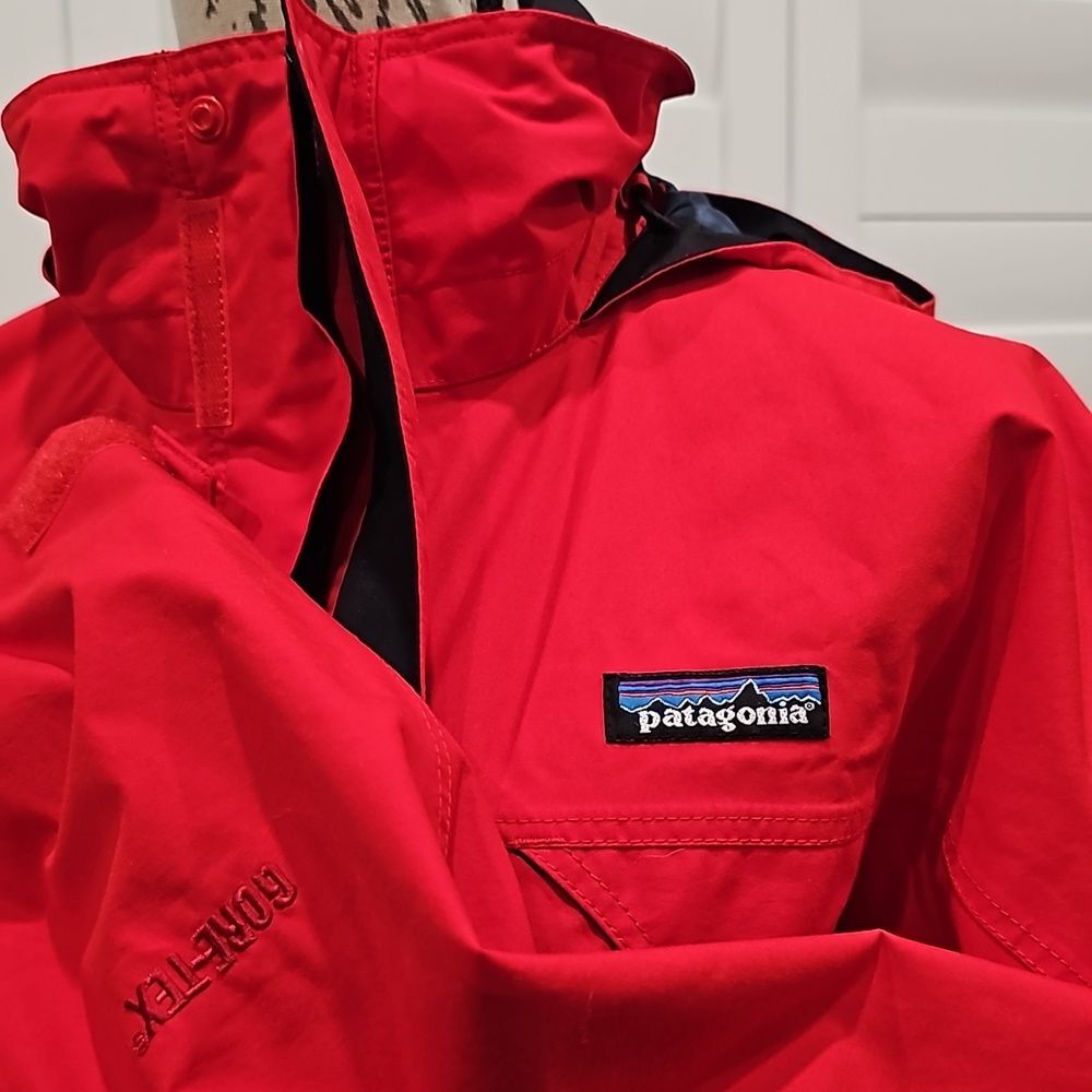 Patagonia Vintage M's Liquid Sky Jacket Style #83590 Red Sz XSmall Used - Picture 7 of 16
